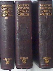Obras completas Fiodor M. Dostoyevski 1, 2 y 3 | 105421 | Dostoyevski, Fedor M