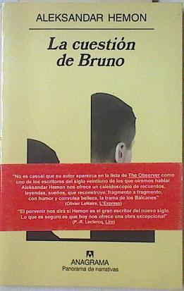 La cuestión de Bruno | 122195 | Hemon, Aleksander