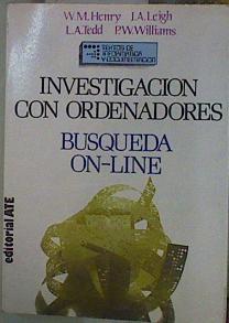 Investigación con ordenadores. Búsqueda on line | 153634 | Henry, W. M.