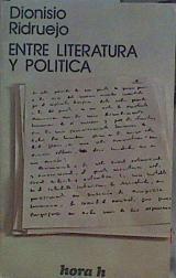 Entre literatura y política | 153618 | Ridruejo, Dionisio