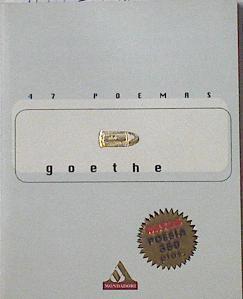 Goethe 47 poemas | 125953 | Goethe