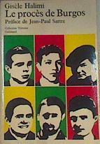 Le procès de Burgos | 164710 | Halimi, Gisèle/Préface de Jean-Paul Sastre