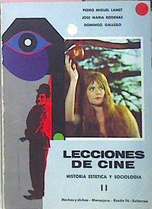 Lecciones De Cine Historia Estetica Y Sociologica Tomo 2, | 27426 | Lamet Pedro Miguel