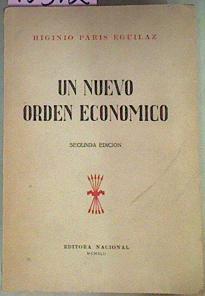 Un Nuevo Orden Económico | 49512 | Paris Eguilaz Higinio