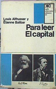 Para Leer El Capital | 44541 | Althusser Louis / Balibar Etie