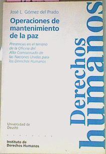 Operaciones De Mantenimiento De La Paz nº2 | 54308 | Gómez Del Prado José