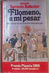 Filomeno A MI Pesar | 3713 | Torrente Ballester Gonzalo