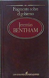 Fragmento sobre el gobierno Tomo 72. | 151203 | Jeremías Bentham