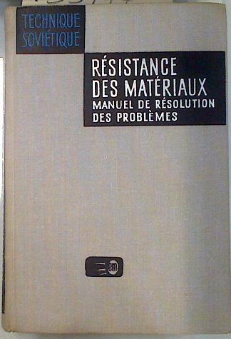 Résistence des Materiaux Manuel de Resolutión des problemes | 135147 | Mirilioubov, VVAA/Serguievski, Englaytchev/y otros40, Almametov