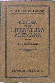 Historia De La Literatura Alemana II | 46447 | Koch Max