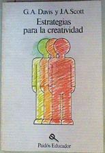 Estrategias para la Creatividad | 160195 | G.A.Davis y J.A.Scott