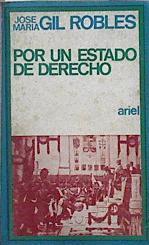 Por un estado de derecho | 144283 | Gil Robles, José María