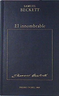 El Innombrable | 3834 | Beckett Samuel