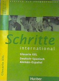 Schritte International Niveau A 1/1 Glosario XXL, Deutsch Spanisch, Aléman Español | 163961 | Sophie Caesar/María Jesús Gil Valdés/Christiane Seuthe