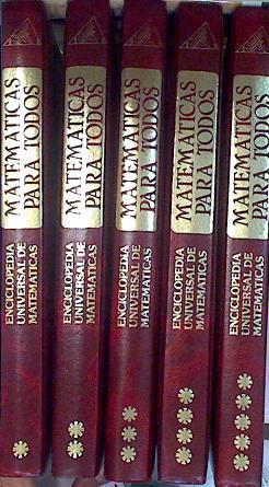 Matemáticas para todos enciclopedia universal de matemáticas 1, 2, 3, 4, y 5 | 95954 | Martínez Zamalloa, Vicente