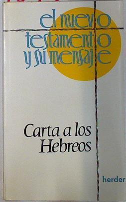 Carta a los Hebreos El Nuevo Testamento y su mensaje, 18 | 130196 | Schierse, Franz Joseph