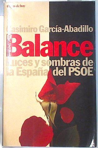 El balance. Luces y sombras de la España del PSOE | 134551 | Barcía-Abadillo Prieto, Casimiro