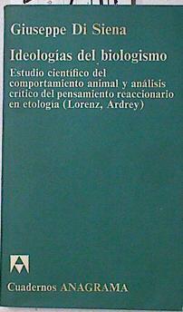 Ideologías del biologismo | 126741 | Di Siena, Giuseppe