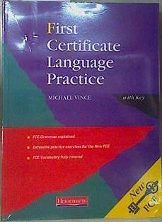 First Certificate Language Practice: with Key | 161340 | Vince, Michael