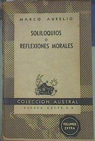 Soliloquios o reflexiones morales | 155162 | Marco Aurelio