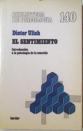 El sentimiento | 123423 | Ulich, Dieter