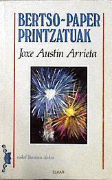 Bertso-paper printzatuak | 143360 | Arrieta, Joxe Austin