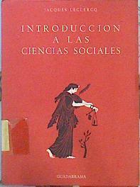 Introducción A Las Ciencias Sociales | 45046 | Leclercq, Jacques