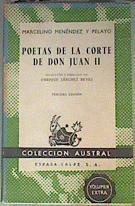 Poetas de la Corte de Don Juan II | 161365 | Marcelino Menéndez y Pelayo