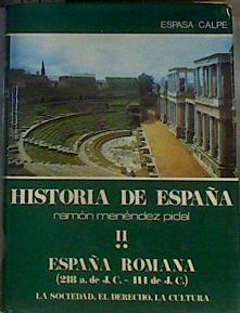 España romana: la sociedad, el derecho y la cultura | 164030 | Mangas Manjarrés, J./Dirigida por:José Jover Zamora, Fundado por:Ramón Menéndez Pidal