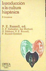 Introducción A La Cultura Hispánica. II Literatura. | 45506 | Rusell P. E. (Ed. Lit.)