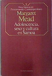 Adolescencia Sexo Y Cultura En Samoa | 16511 | Mead Margaret