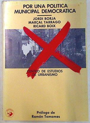 Por una política municipal democrática | 133872 | Borja Sebastiá, Jordi