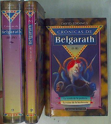 Crónicas de Belgarath ( Obra Completa ) 5 tomos en tres Volúmenes | 152187 | Eddings, David