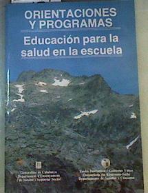 Educación para la salud en la escuela | 165440 | Cataluña. Generalidad