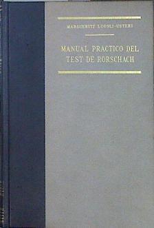 Manual práctico del Test de Rorschach | 141533 | Loosli-Usteri, Marguerite