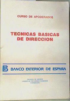 Tecnicas Basicas de Direccion | 160171 | Division de medios unidad de recursos H.F