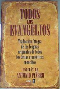 Todos los evangelios : canónicos y apócrifos | 156306 | Piñero, Antonio (1941- )