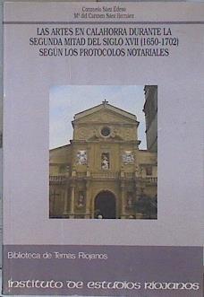 Artes en Calahorra...s.XVII (1650-1702) según protocolos notariales | 144950 | Sáez Edeso, Consuelo/Sáez Hernáez, M. del Carmen