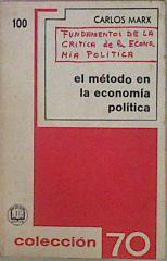 El Método En La Economía Política | 58287 | Marx Carlos