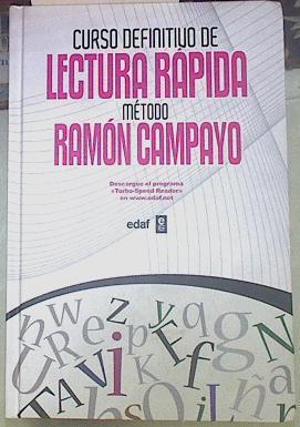 Curso definitivo de lectura rápida : método Ramón Campayo | 155229 | Campayo Martínez, Ramón (1965-)