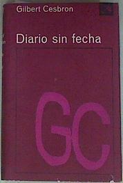 Diario sin fecha | 157350 | Cesbron, Gilbert