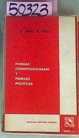 Formas Constitucionales Y Fuerzas Políticas | 50323 | Jimenez De Parga Manuel