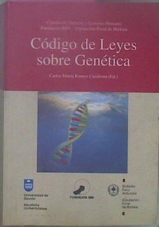 Código De Leyes Sobre Genética | 53049 | Romeo Casabona Carlos María-Ed
