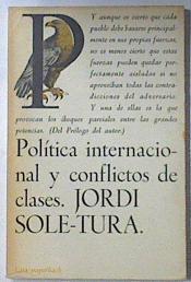 Política internacional y conflictos de clase | 119673 | Solè Tura, Jordi