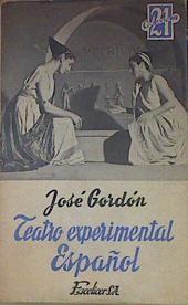 Teatro experimental español | 154444 | Gordon, José