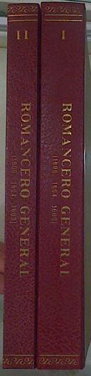 ROMANCERO GENERAL (1600, 1604, 1605). 2 tomos. Edición, prólogo e índices de | 150586 | Edición y notas, Angel González Palencia