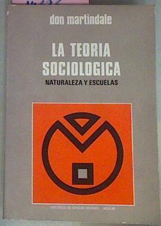 La Teoria Sociológica Naturaleza Y Escuelas | 54584 | Martindale Don