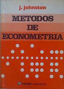 Métodos econometría | 150472 | Johnston, John