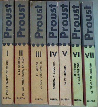 En busca del tiempo perdido 7 Tomos. 1 Por el camino de Swann. 2 A la sombra de las muchachas en flo | 88936 | Proust, Marcel/Traductor, Pedro Salinas