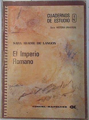 El imperio romano | 74794 | Abadié de Langón, Sara